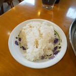 インディアン・レストラン　ロタ - ライスのおかわり