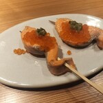 炭火串焼 鶏魚 - 