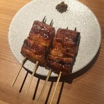 炭火串焼 鶏魚 - 