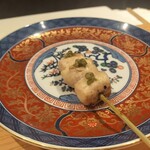 炭火串焼 鶏魚 - 