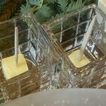 Ristorante IL PRINCIPE - 青大豆きな粉とaoiさんのはちみつ（カラスザンショウ）の生ホワイトチョコ