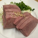 奥渋谷 もつ焼のんき - レバテキ 680円