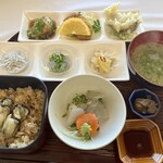 海湖館きらく市食堂 - 