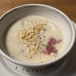 moto - 菊芋と干し貝柱のスープ