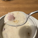 moto - 菊芋と干し貝柱のスープ