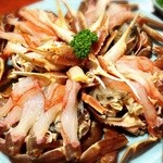 三味坂本 - カニ鍋の蟹4人前