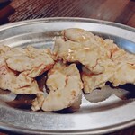 元祖あみやきどり 萬福食堂 - 豚アブラ495円（2026年1月）