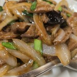 来々軒 - レバニラ