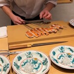 温石 - 金目鯛鱗焼き