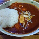 カフェアンドバー かふーし堂 - トマトチーズカレー