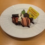 ココス 橿原神宮店 - バースデーのチョコケーキ