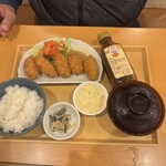 ココス - 広島産牡蠣フライ御膳