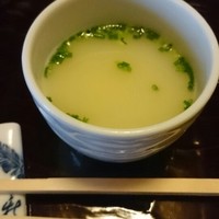 新三浦 博多本店 - まずは出汁を飲みます