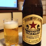 さかえや - サッポロラガービール