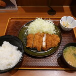 ごはん処 かつ庵 - 料理写真:熟成ロースかつ定食