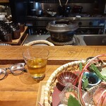 食堂わた - 常に小型の土鍋で米炊き