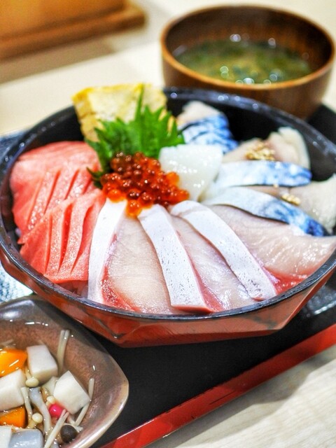 Seafood Shokudo Sabaya restaurant in kitayama, Japan