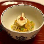 たか田八祥 - からすみ蕎麦。