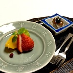 たか田八祥 - 水菓子。