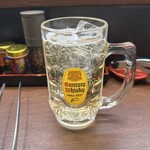 にんにく鶏焼肉サン - 角ハイボール