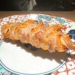 炭割烹 新谷 - 皮付きせせり ◎