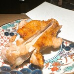 炭割烹 新谷 - 手羽元 ◎めっちゃ美味い！