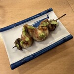 渋谷 森本 - うなぎ太巻き(塩)、1800円