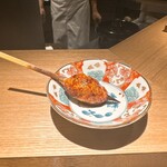 炭割烹 新谷 - つくねタレ焼き