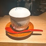 炭割烹 新谷 - お出汁多めの自家製茶碗蒸し