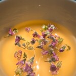 炭割烹 新谷 - お出汁多めの自家製茶碗蒸し ◎