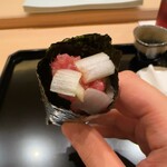 鮨おおが東山 - ネギトロ巻き