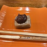 日本料理 幸庵 - 海老芋の葛焼き