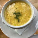 イルキャンティ・カフェ - ニンニクスープ