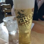 イルキャンティ・カフェ - イタリア生ビール730円