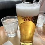 イルキャンティ・カフェ - アサヒスーパードライ700円