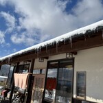 裁ちそば 紅葉亭 - 久しぶりに、つららを見た