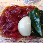 さんか亭 - 薬念焼肉ランチ　赤物アップ