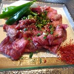 さんか亭 - タン塩　アップ