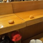 長崎の味処 鮨・割烹さくらい - ガリが置かれて…コレからお鮨です