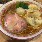 中華そば えにし - ワンタンメン大盛