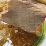 アサガキタ - おっきくて食べ応えがあるチャーシュー