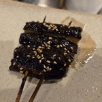 鳥おろし 天鳥 - 茄子です