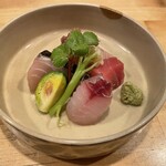 割烹cob - お作り盛り合わせ