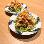 水炊きと素揚げ - 