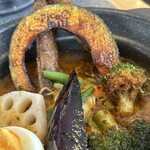 Spice&mill - かぼちゃに店名の刻印がΣ(ﾟдﾟ；)