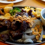 ジョイフル - 料理写真:サイコロステーキ。