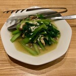八幡麻婆 雅 - 青菜炒め（650円）