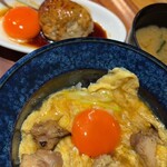 カッシーワ 茶屋町店 - W親子丼＆月見つくね