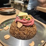 オクユカシ - 和牛ガリバタ焼飯