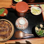 炭焼うな富士 大丸京都別邸 - 上ひつまぶし 5640円